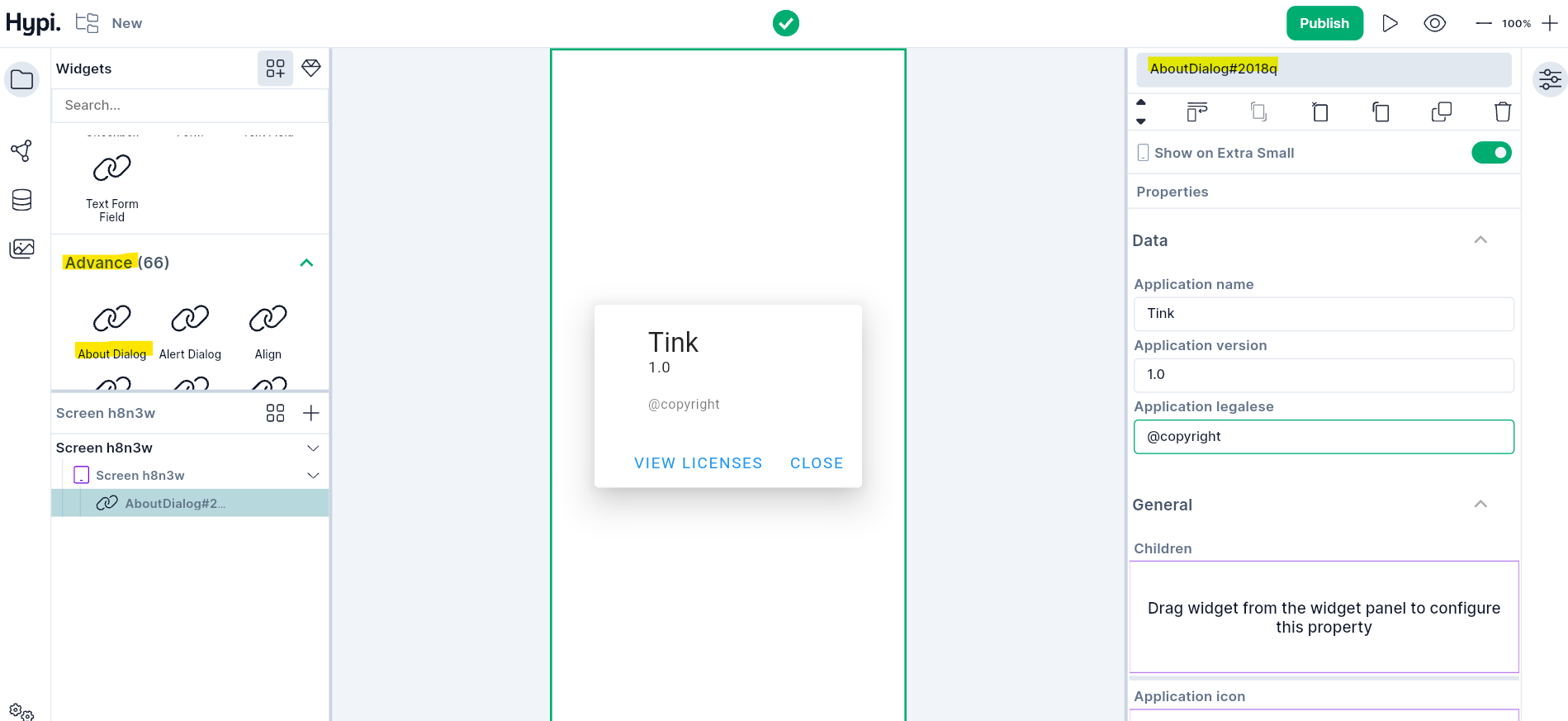 About-Dialog-Widget