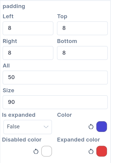 Widget Expand Icon