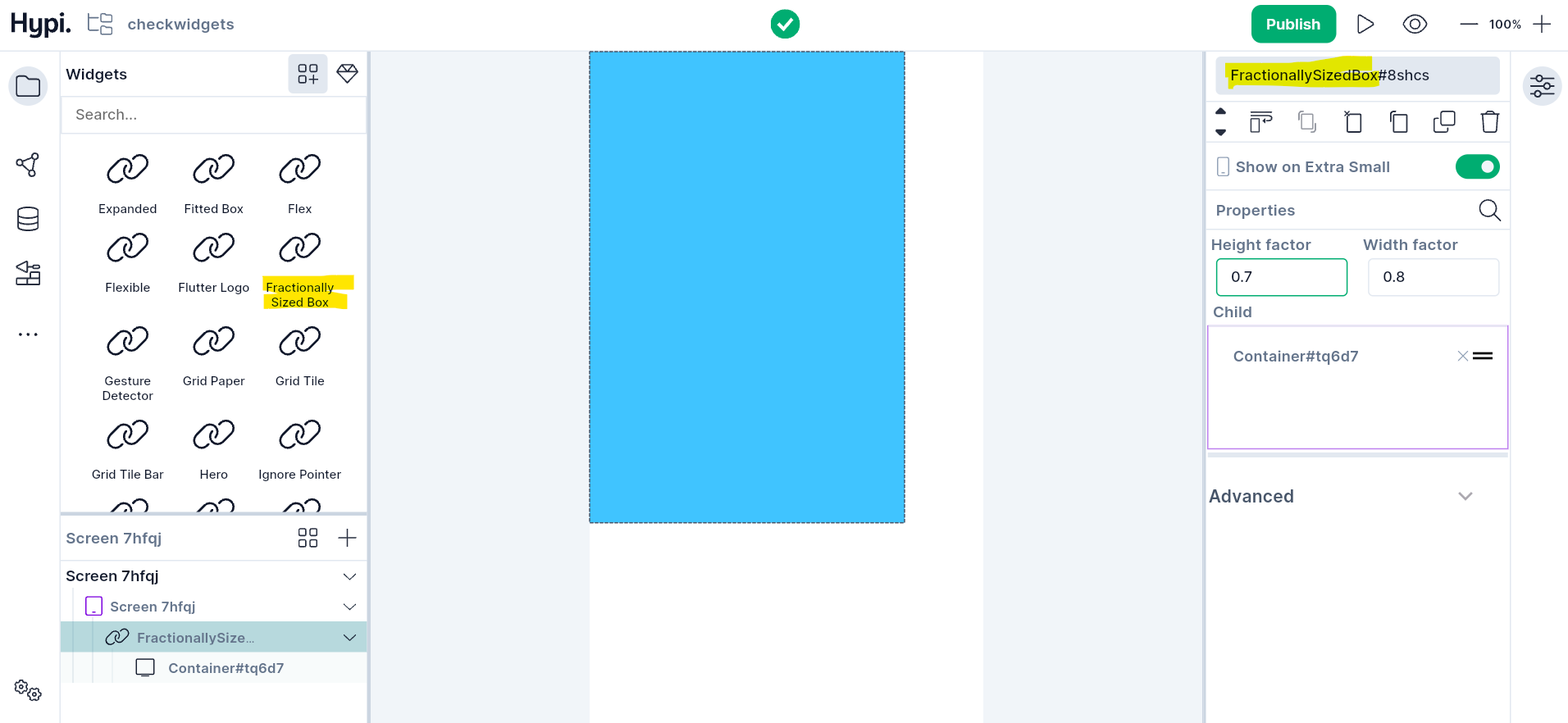 FSizedBox-Widget