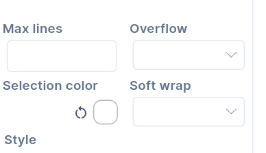 Text-Widget