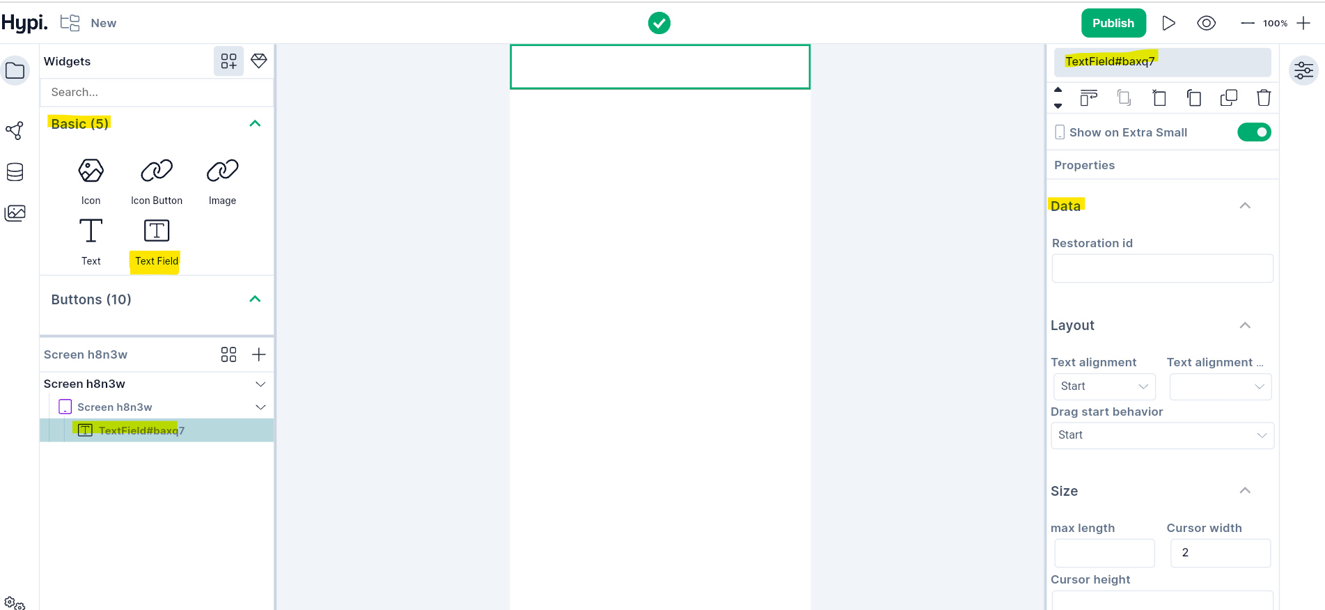 Text-Field-Widget