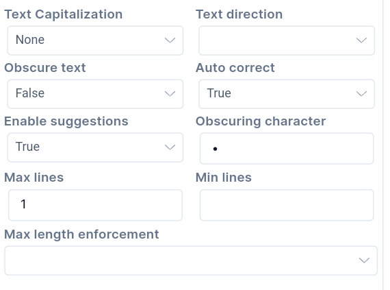 Text-Field-Widget